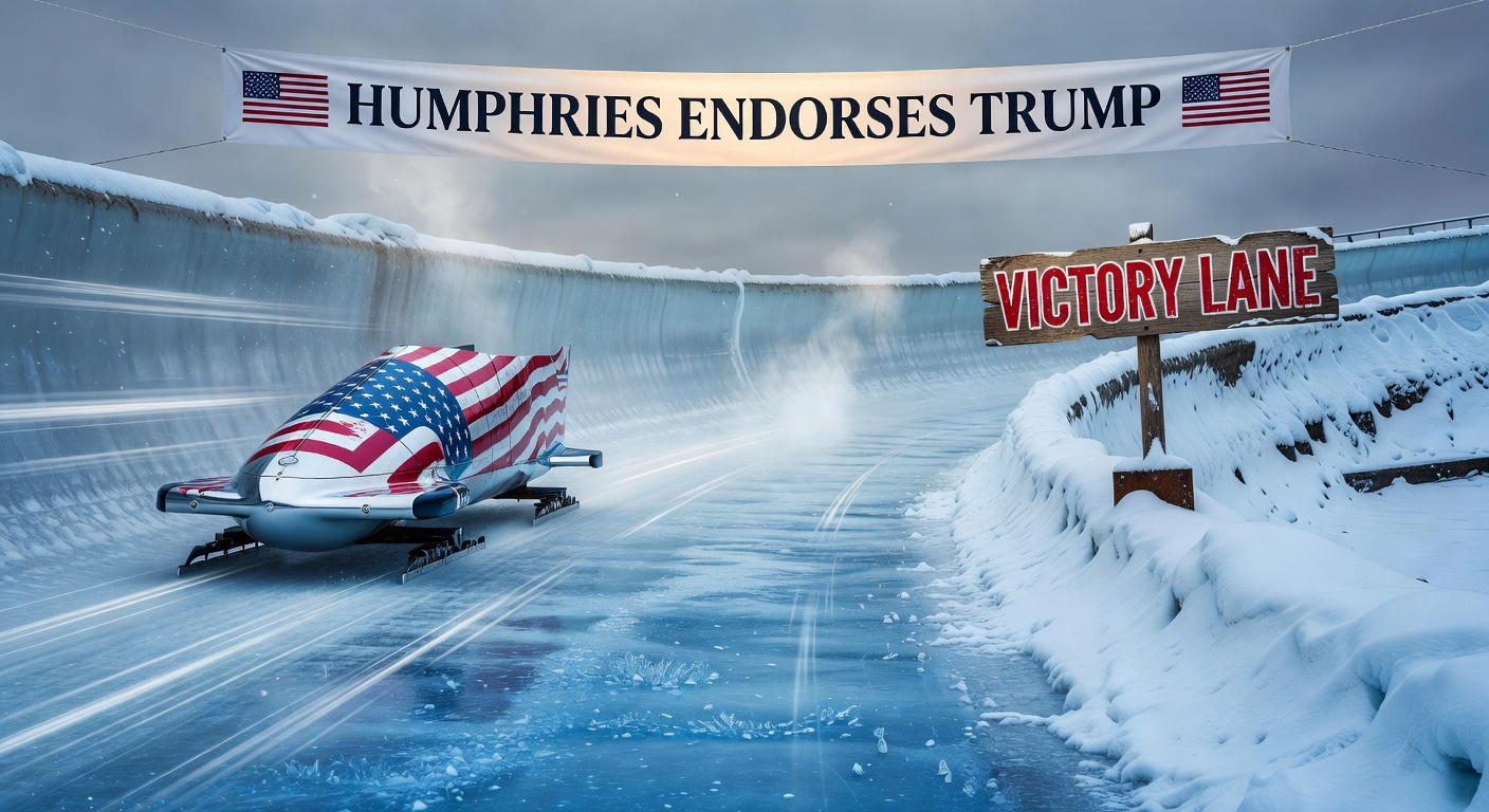 U.S. Olympic bobsled champion Kaillie Humphries endorses President-elect Donald Trump