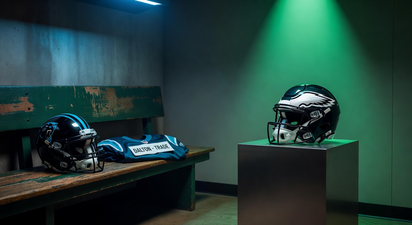 Philadelphia Eagles acquire veteran quarterback Andy Dalton from Carolina Panthers