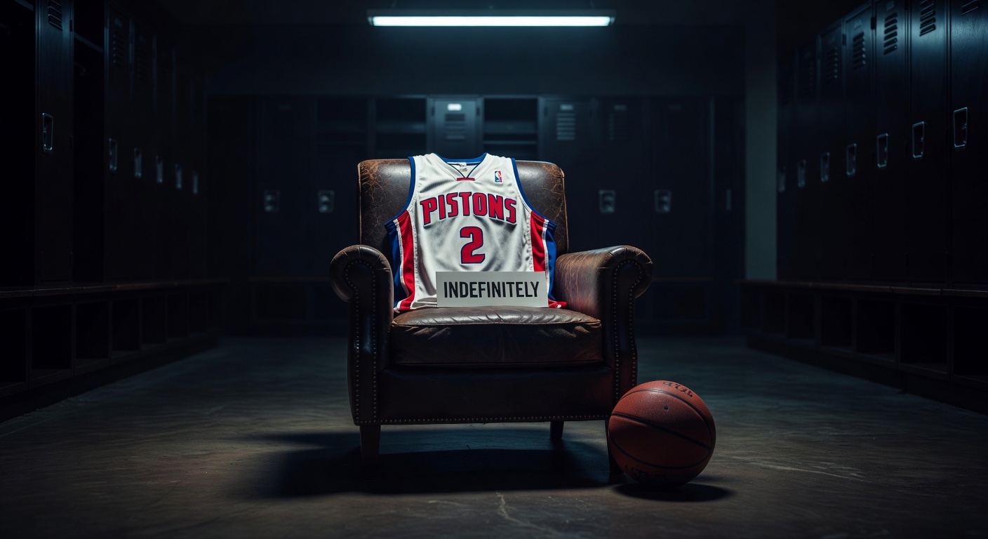 Detroit Pistons guard Cade Cunningham sidelined indefinitely with collapsed lung