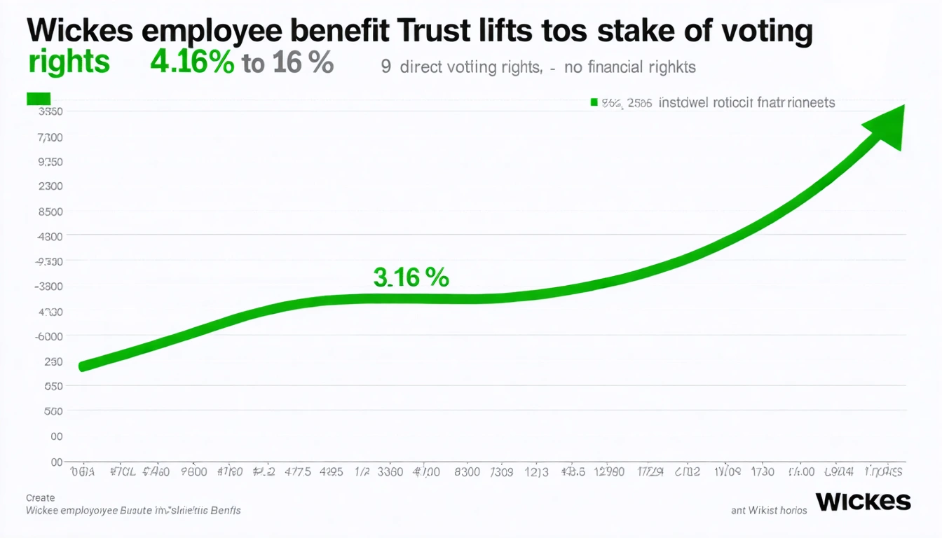 Wickes Employee Benefit Trust Lifts Stake to 4.16% of Voting Rights