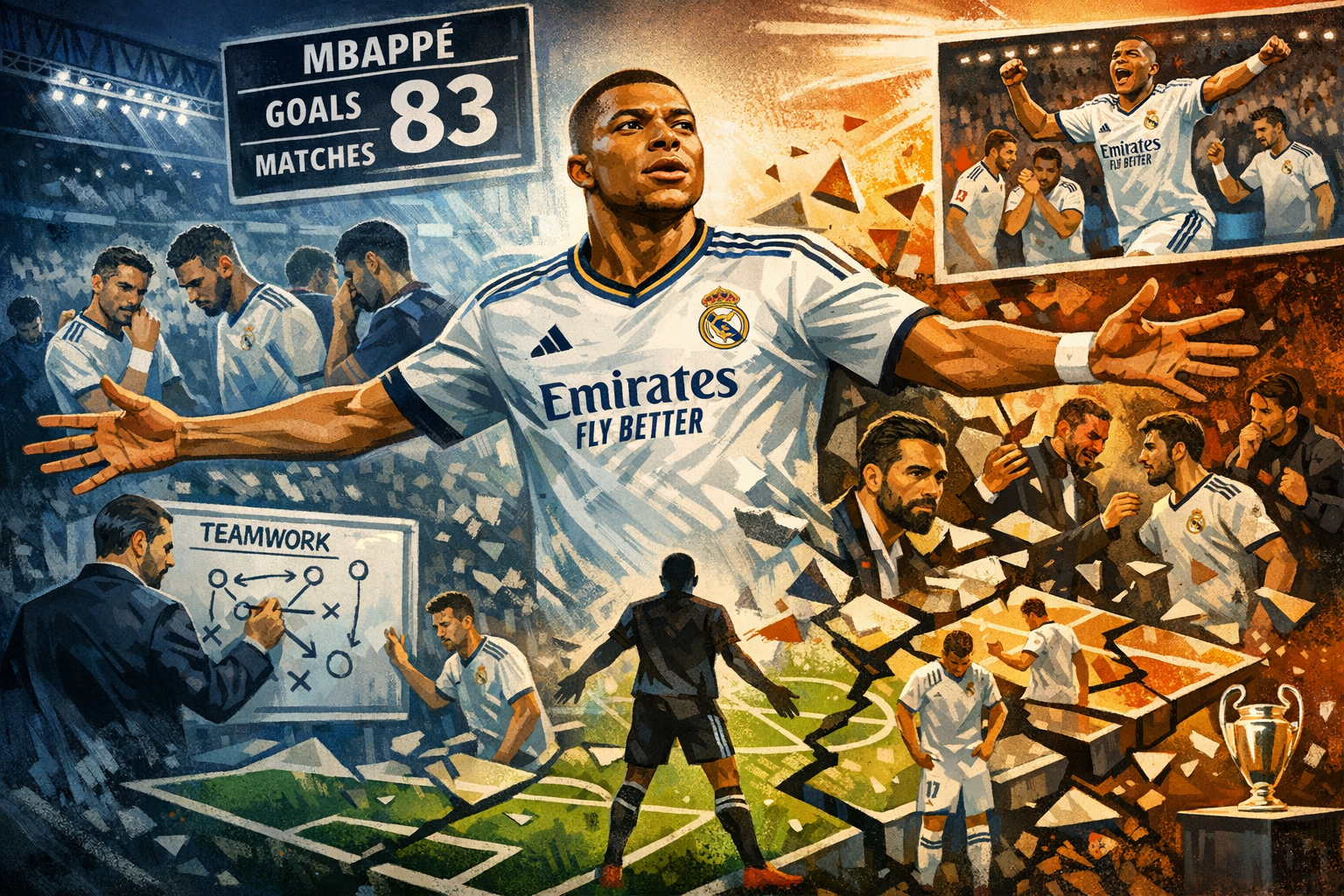 Mbappe Dominates the Scoresheet at Real Madrid But Undermines the Collective