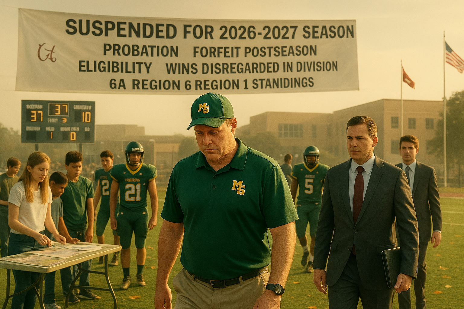 Friday night problems: Alabama high school football coach banned for season after recruiting violation