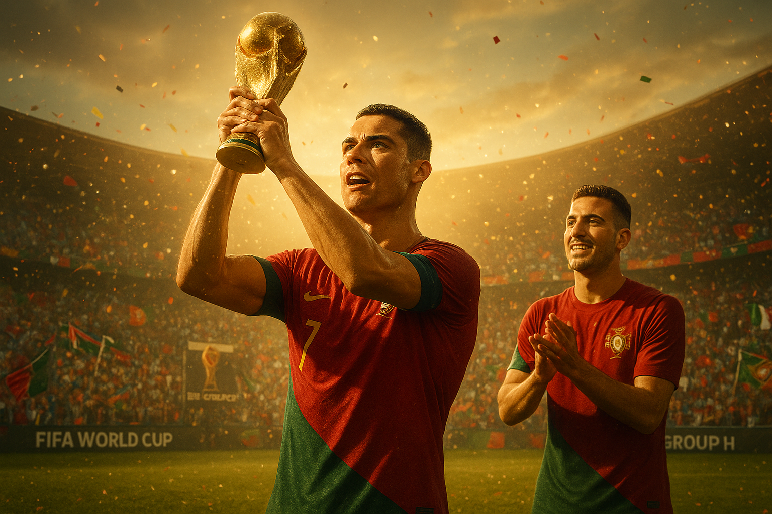 Dalot Says World Cup Win Would Crown Ronaldo's Career Perfectly
