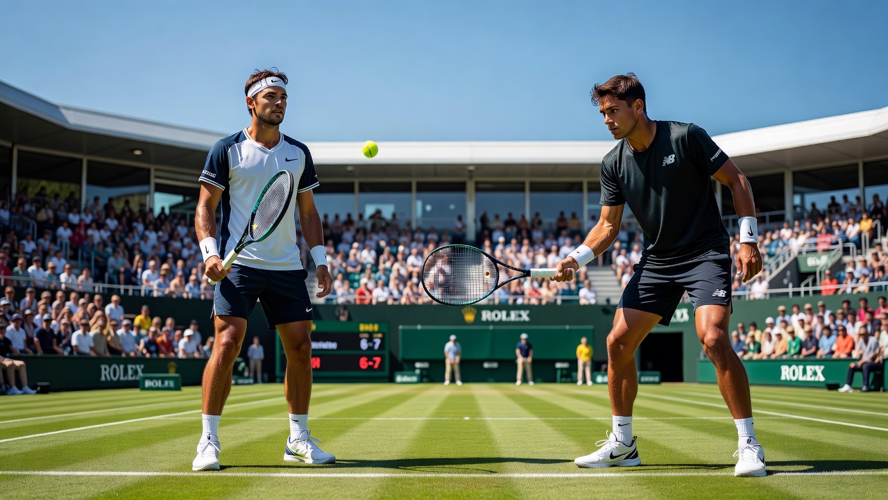 Fritz Saves Match Point to Finally Halt Shelton's Winning Run in Halle