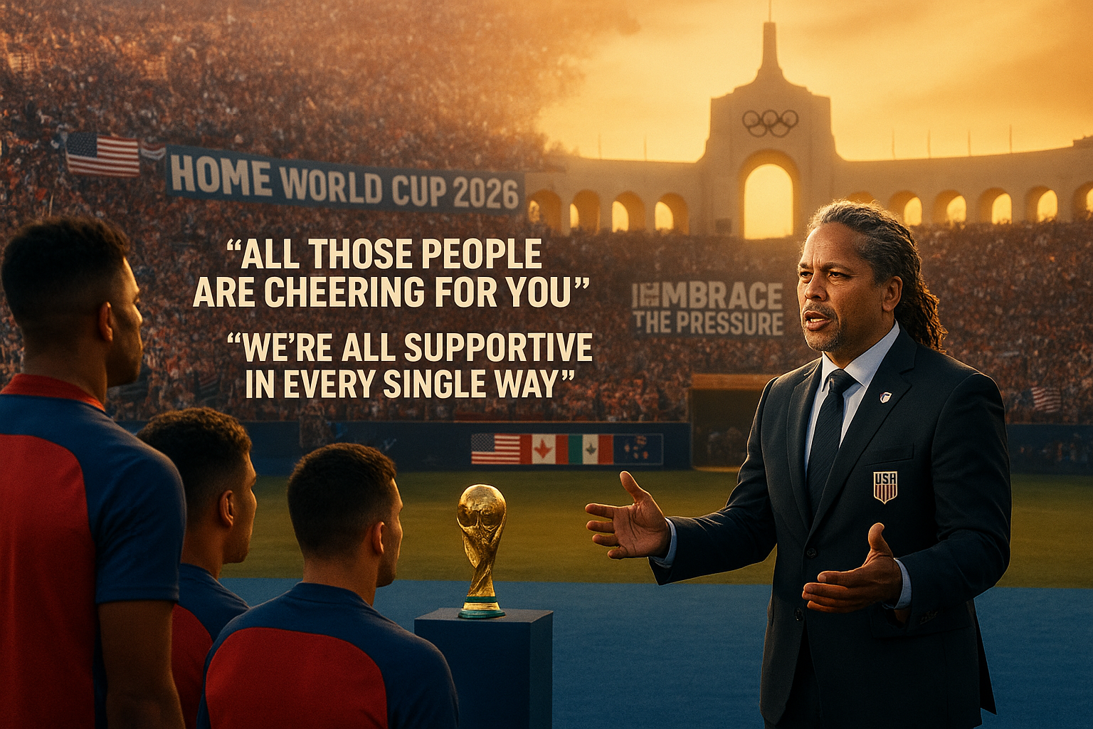 Cobi Jones urges USMNT to embrace home pressure as 2026 World Cup opens