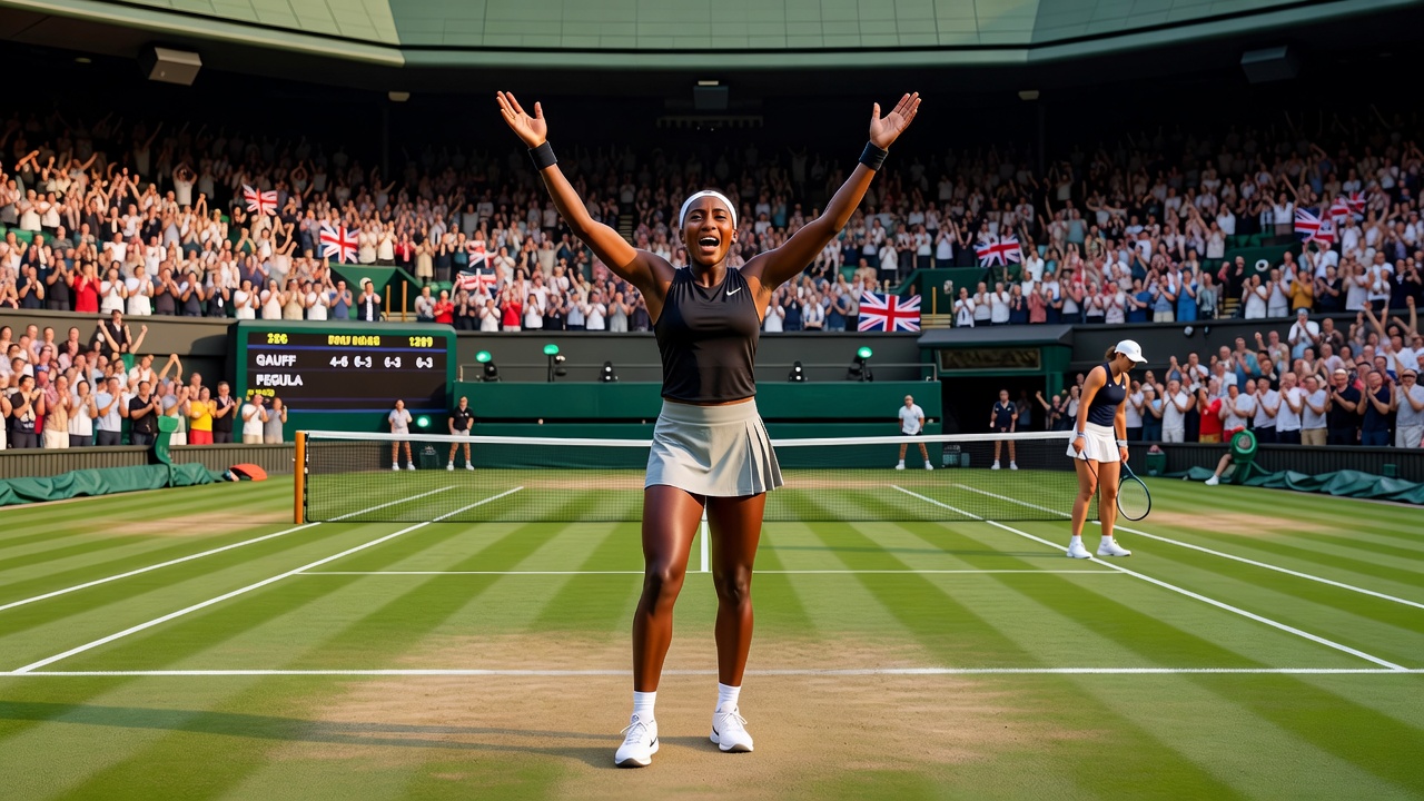 Gauff Reaches First Wimbledon Semifinal by Rewriting Her Own Grass-Court Rules
