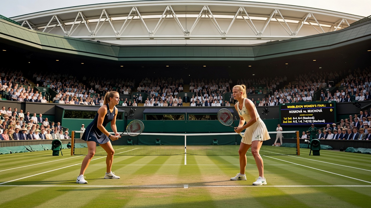 Nosková and Muchová Create History With First All-Czech Wimbledon Final