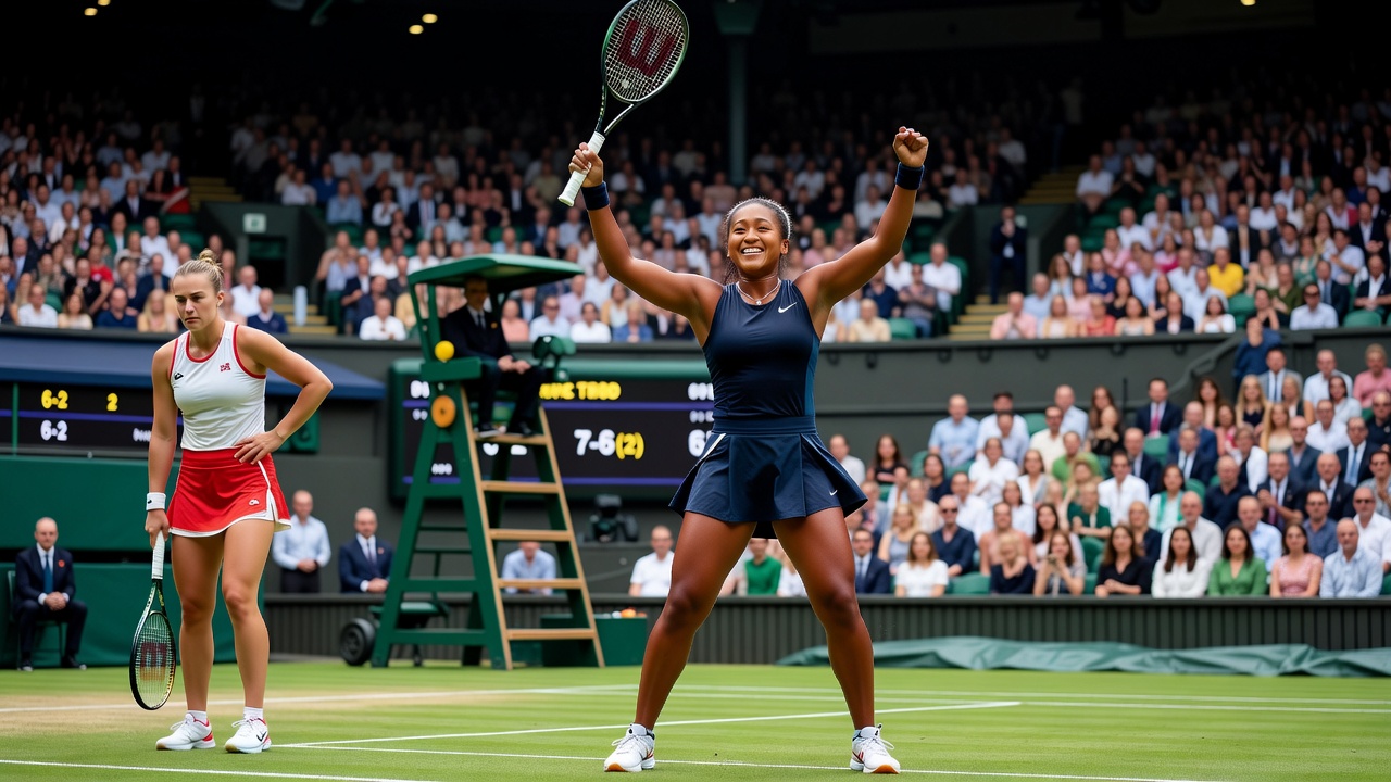 Osaka Stuns Sabalenka at Wimbledon to Reach First Quarter-Final